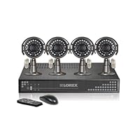 Lorex LH314501C4 Edge Surveillance DVR with 4 Indoor/Outdoor Night Vision Cameras