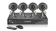 Lorex LH314501C4 Edge Surveillance DVR with 4 Indoor/Outdoor Night Vision Cameras