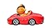 Woods International Garfield The Cat in Sports Car LED Solar Lighted Statue