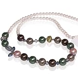 Long Strand Pearl Necklace(Necklace length: approx. 30 inches) [Jewelry] ~ Leelo Jewelries