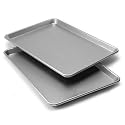 Chicago Metallic Commercial Cookie/Jelly Roll Pans, Set of 2