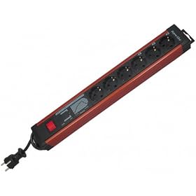 6-fach REV Ritter Supra-Line Steckdosenleiste
