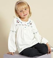 Pure Cotton Floral Embroidered Top