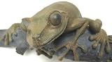 Frogs On A Log Outdoor Garden Decoration Patio Pool