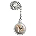 GRAPHICS & MORE Beagle Pet Dog Ceiling Fan and Light Pull Chain