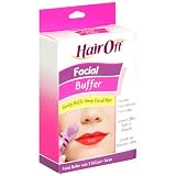 Hair Off Facial Buffer, 1 kit (Pack of 4)