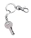 Accessories By Park Lane K2877 Key Shaped Keyring bag Charm With Crystal Stones
