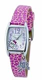 Pink Cookie Ladies Watch PCL-0003 with Silver Dial and Pink Leather Strap