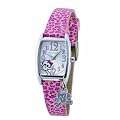 Pink Cookie Ladies Watch PCL-0003 with Silver Dial and Pink Leather Strap