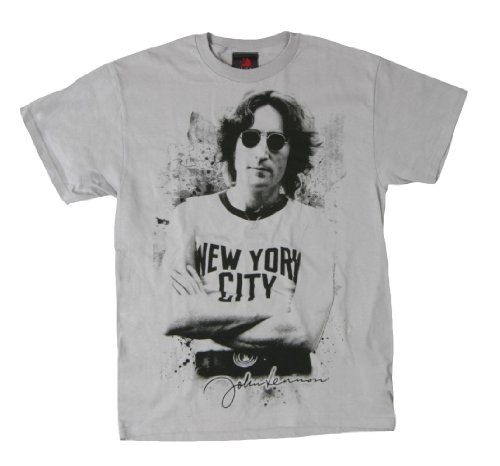 ZION Rootswear John Lennon New York T-Shirt Gray