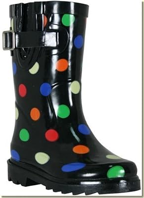 Chooka - Toddler/Little Kid Primary Dots Rain Boot