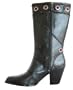 Harley Davidson Saunter Womens Black Boots Shoes 6