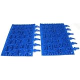 Aqua Products A3002BPK Replacement Bristle Flap Pool Brush, 2-Pack
