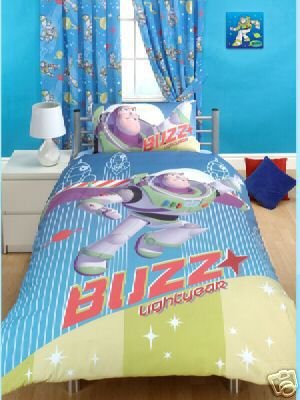 Childrens Toyshop  Toys : Buzz Lightyear Toy Story ROCKET Duvet Cover bedding set