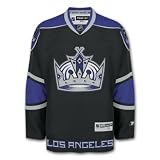Los Angeles Kings Reebok Premier Replica Alternate NHL Hockey Jersey Size L