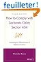 How to Comply with Sarbanes-Oxley Section 404: Assessing the Effectiveness of Internal Control