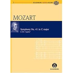 Symphony No. 41 C Major Kv 551 Jupiter (Eulenburg Audio+Score)