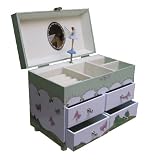 M&K Company Butterfly Sleigh 4 Drawer