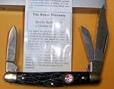 Boker 7588BD 3-Blade Stockman Pocket Knife with Black Delrin Handle