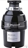 GE GFC720T 3/4 HP Continuous Feed Waste Disposer with 2,700 RPM Speed, 2 Level Precutter, Jam Resistant, Stainless Steel Turntable and Wall Switch