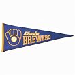 Milwaukee Brewers MLB "Cooperstown" Pennant (13"x32")