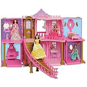Disney Princess Enchanted Palace Dollhouse Play Set