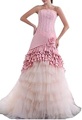 Mermaid Beaded Taffeta  Dress