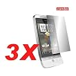 3-Pack HTC Hero GSM AT&T LCD Screen Protector for HTC Hero GSM AT&T + Free LiveMyLife Wristband