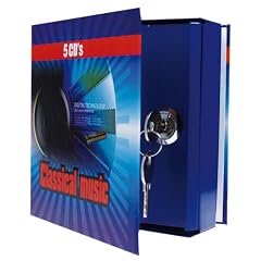 Idena 337178 - Idena CD- Geldkassette, 13,8 x 12,5 x 4 cm, blau