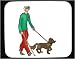 Decorated Mouse Pad with man, seeing-eye, body, individuals, blind, individual, mamma...