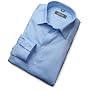Kenneth Cole Reaction Men's Spread Collar Tonal Solid Woven Shirt