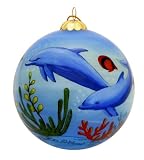 Hawaiian Christmas Ornament - Dolphins