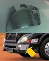 Volvo Bumper Chrome Cap Both Sides