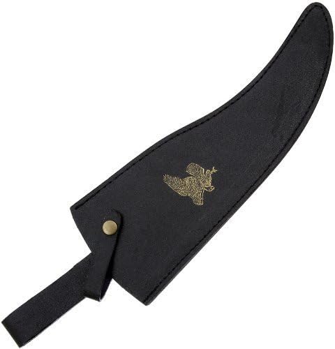 XYZ Brands 1127 Large Bowie Sheath with Embossed Black Leather by XYZ Brands