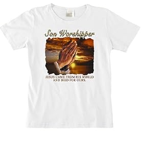 Son Worshipper - Christian and Religious Women's Cut T-Shirt