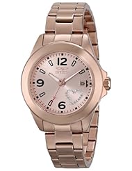 Invicta Womens 16328 PRO DIVER Analog Display Japanese Quartz Rose Gold Watch