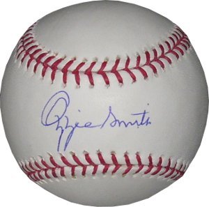 Ozzie Smith signed Official Major League Baseball- Tri-Star Hologram