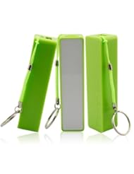 From Amazon.com. Click for details:
 JoMobile 2600mAh USB Portable External Battery Power Bank Charger For Cell Phone (Green) JoMobile 2600mAh USB Portable External Battery Power Bank Charger For Cell Phone (Green)