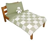 Tadpoles 100% Cotton Gingham Toddler 4 Pc. Set - SAGE