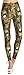 Amour Women's Floral Lace Combination Stretchy Leggings