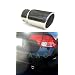 Stainless steel exhaust tip w/ mirror polish finish - Honda Civic 2/4 Door 06+