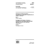 ISO 6520-1:1998, Welding and allied processes - Classification of geometric imperfections in metallic materials - Part 1: Fusion welding