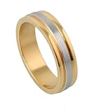316L Stainless Steel Anodized in Gold Color
