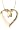 14k Gold over Sterling Silver "A Mother Holds Her Childs Hand For A Short While and Their Hearts Forever" Open Heart Pendant Necklace, 18"