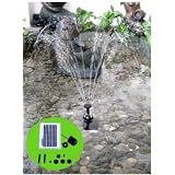 Buy 2 Watt Solar Powered Water Pump With Timer & LED by Garden