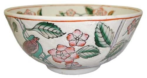 Hand Painted Porcelain Bowl, 6