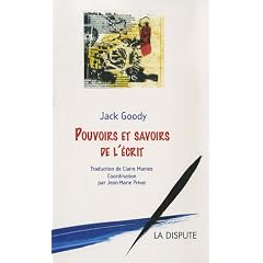 Pouvoirs et savoirs de l'�crit