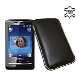 Sony Ericsson Xperia X10 Mini / Hülle Tasche Etui Ledertasche Handytasche
