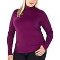 Mossimo&reg; Black Plus Ultrasoft Turtleneck - Purple