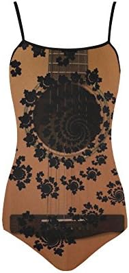 Find Arts Customized Fractal Guitar Strap Swimsuit Strap Swimwear Bathing Suit Beachwear
